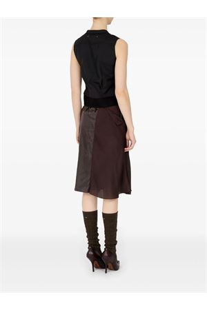 Canotta plissettata nero MAISON MARGIELA | S51NC0628M35534900
